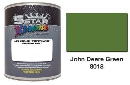 5 star xtreme john deere green urethane paint kit - 8018