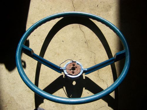 1967 68 chrysler new yorker blue steering wheel # 2823666 newport 300