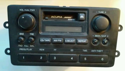 Acura rl am fm  cassette radio 39101-sz3-a310-m1 factory oem