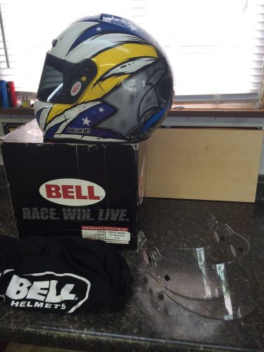 Bell m3 racing go kart helmet