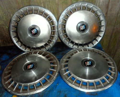 1985 buick century wheel covers set of four original  gm hub caps