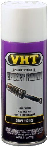 Vht sp651 gloss white epoxy all weather paint can - 11 oz.