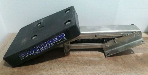Panther marine products 10 hp outboard boat motor bracket ss #55-0010