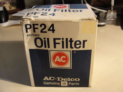 (4) ac-delco pf24 oil filters buick, pontiac, chevy. olds #6437462