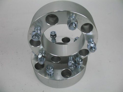 2pc (2) 2&#034; in. wheel spacers 5x139.7 to 5x139.7  1/2-20tpi