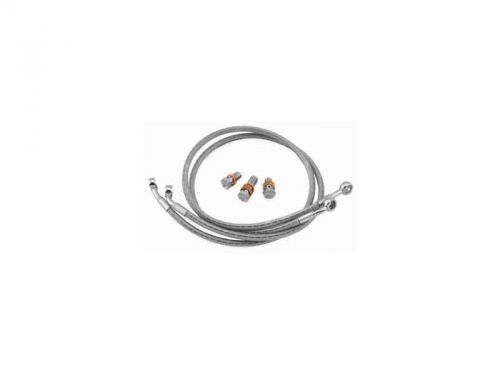 Ducati 848 2008 2009 2010 stainless clutch line clear