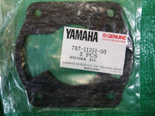 Oem cylinder base gasket yamaha 1977 &#039;77 rc100 racing race kart 787-11351-00-00