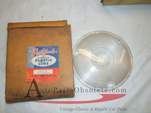 1957 1958 ford pickup &amp; truck  park lamp lens nos