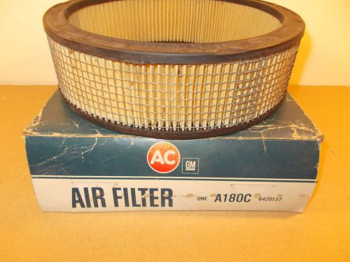 1967 buick gs400 a180c 6420137 square mesh ac air filter darth vader breather
