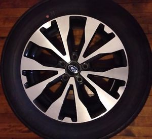 2016 subaru outback limited oem 18&#034; wheels and tires