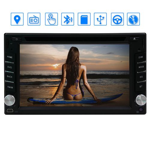 Car dvd player gps logo autoradio touch screen pc rds stereo in deck radio