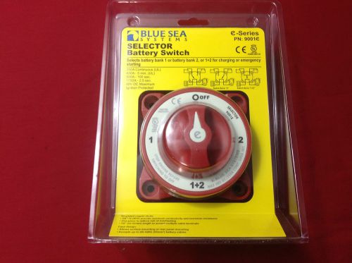 Battery switch selector blue sea systems boat marine free shipping series 9001e