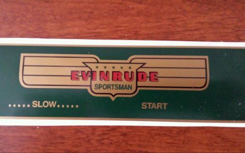 1947 evinrude sportsman 2hp outboard motor decals
