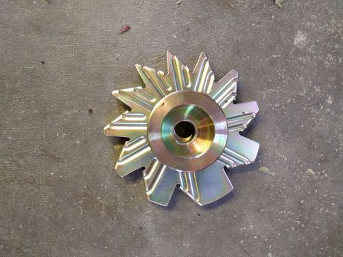1992 350 chevy alternator pulley with fan -new