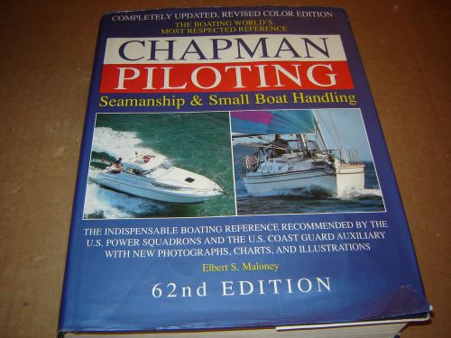 Chapman piloting seamanship&amp; small boat handling reference book coast guard