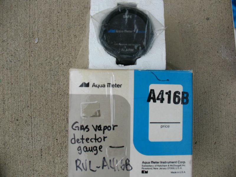 Gas vapor detector, rule aqua meter