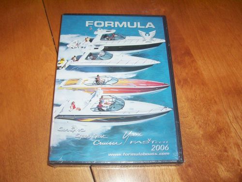 2006 formula  boat boats sun super sport cruiser yacht fastech rare dvd new