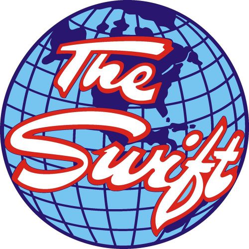 The globe swift aircraft logo,emblem decal,sticker!