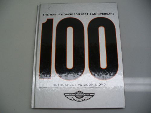 Harley 100th anniversary retrospective book without cd used