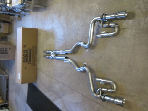 2015 - 2016  v8 5.0l ford mustang gt street race exhaust 3&#034; *polished tips*
