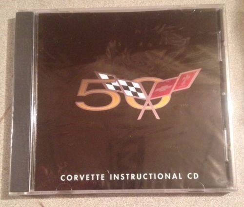 Corvette 50th anniversary instructional cd 2003 pke c5
