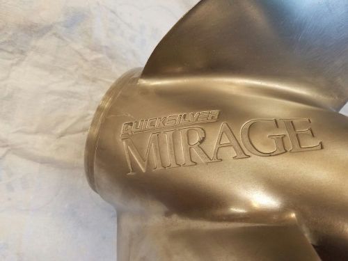 Mercury mirage  14 1/2 x 25 stainless steel propeller mercury alpha bravo