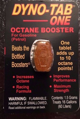 Hot deal dyno-tab® hp octane booster one, 1 x 1.5 g tab