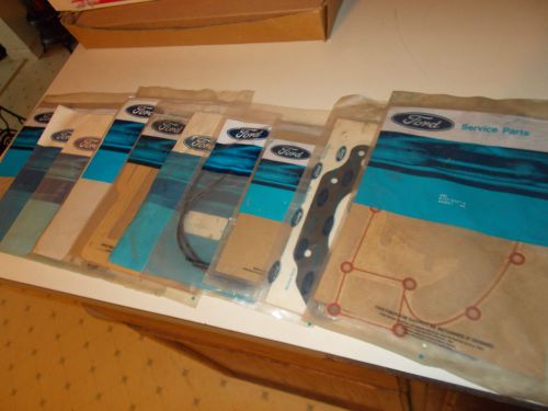 1980&#039;s - 1990&#039;s ford gaskets lot #6 new old stock 10 pieces fomoco   - f462