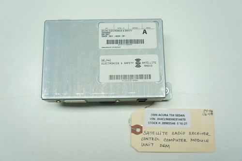 04-08 acura tsx delphi satellite radio receiver control computer module unit oem