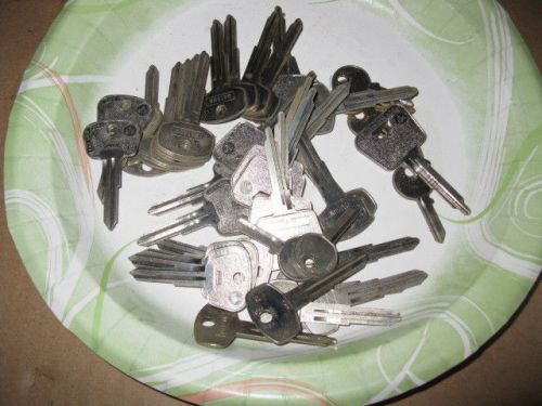 42 new old stock auto car keys blanks audi porsche volvo datsun  reuse craft