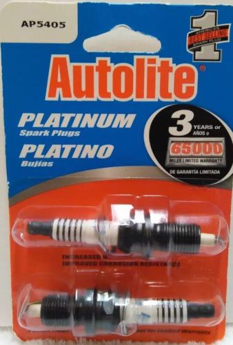 Autolite platinum spark plugs ap5405