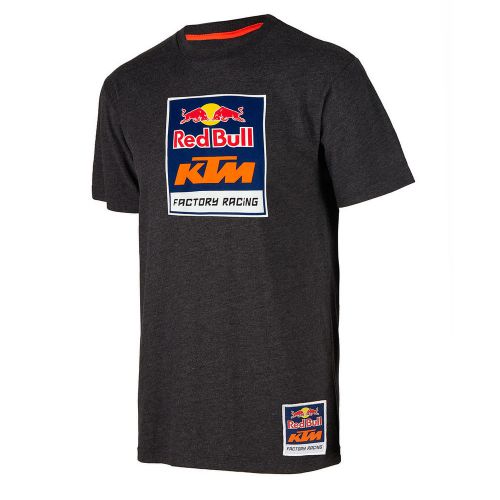 New ktm factory racing logo tee t-shirt size medium charcoal