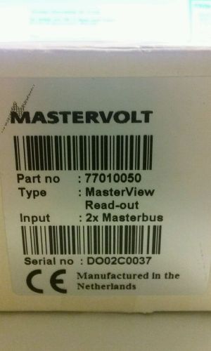 Mastervolt master view pt.no.77010050
