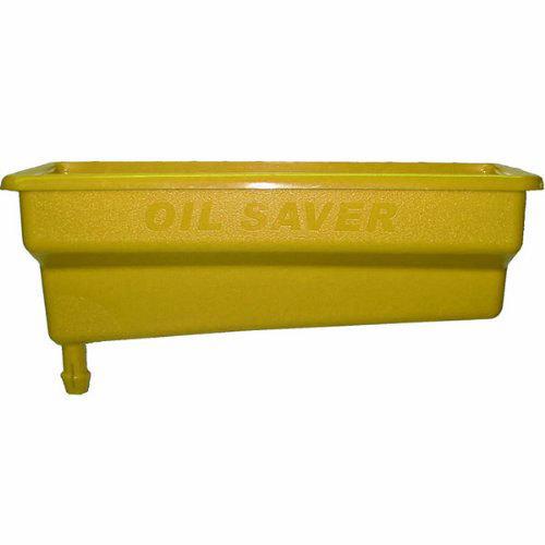 Oil saver bottle drain funnel pan - yellow. reclaims motor oil saves you money!
