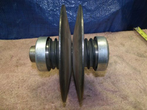 Lovejoy 21902 variable speed double spring pulley 7/8 bore 8&#034; dia 6-3/4&#034; width