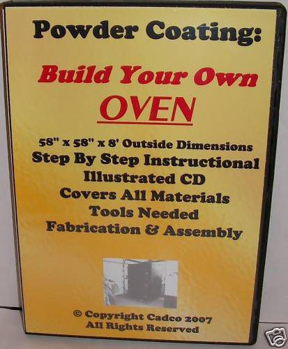 Powder coating curing oven plans with material list build your own save $$$$$$