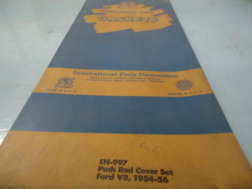 1954-56 ford push rod cover set n.o.s.