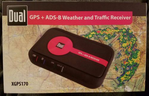 Dual xgps170  gps + ads-b weather receiver for the ipad and android tablets