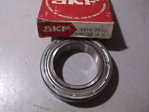 New skf 6010 2r2j shielded ball bearing 3/80 *free shipping*