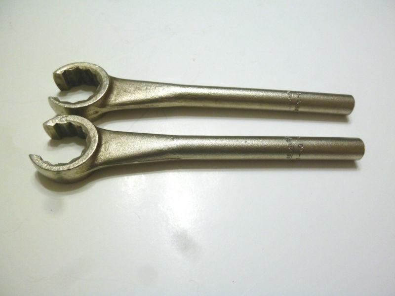 Snap-on vintage flarenut line wrenches 15/16 vrx-30&1" vrx-32