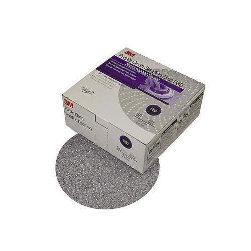3m 6" 320 grit purple clean sanding hookit sandpaper disc 50 in a box 1812