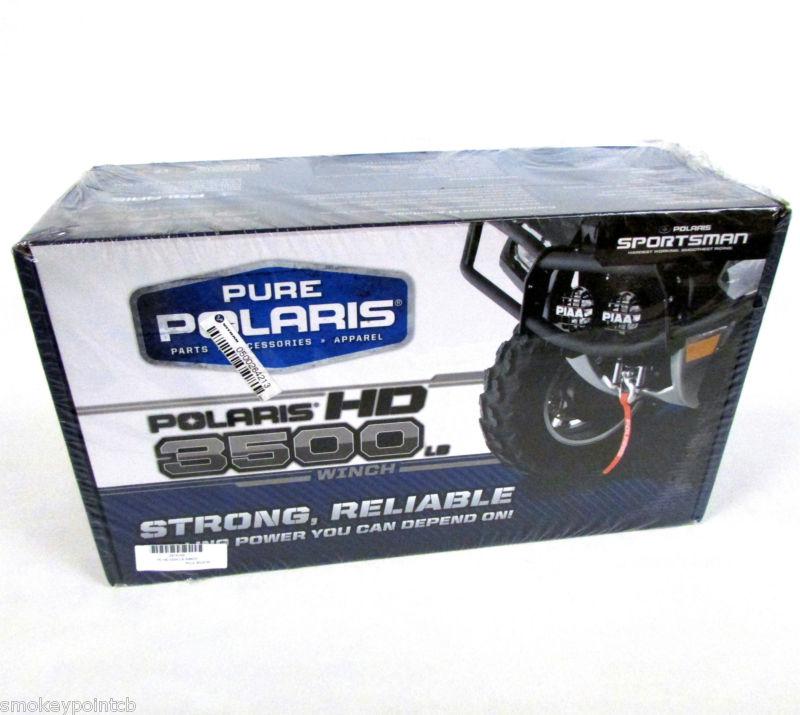New polaris 3500 lb hd winch kit 09-13 sportsman 400-850 **read listing**  u0037