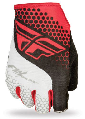 Fly racing watercraft mtb 2017 lite fingerless gloves (red/white) choose size