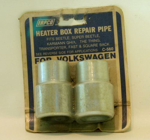 Vintage vw volkswagen heater box repair pipes