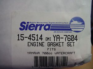 New sierra 15-4514 engine gasket set yamaha 700cc watercraft