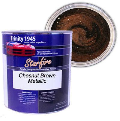 Starfire acrylic lacquer auto paint chestnut brown metallic- 1 gallon