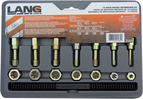 Lang tools 2584 metric thread restorer kit