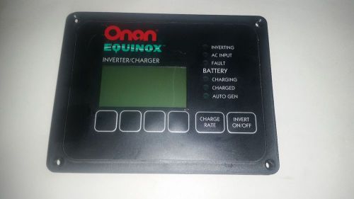 Onan equinox invertor/charger electric remote panel