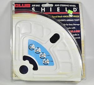 The club air bag &amp; steering wheel shield shl704 car &amp; truck anti-theft device