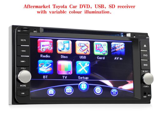 Car dvd stereo video player for toyota